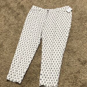 Anne Klein Print Design Pants Size 16 NWT